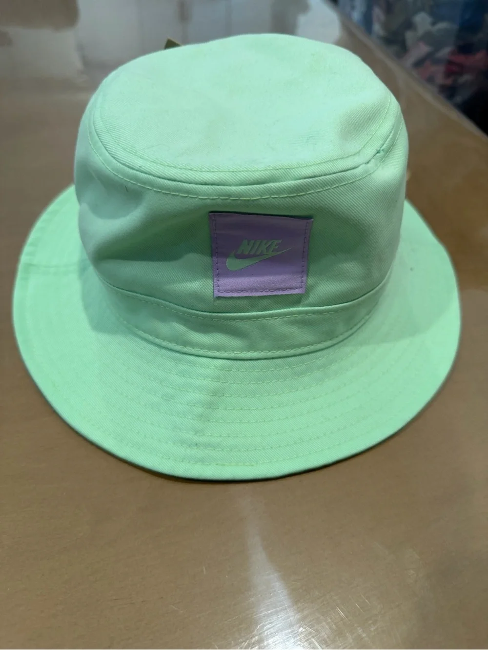 Nike Kids' Mint Green Bucket Hat new